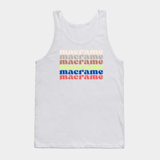 macrame Tank Top